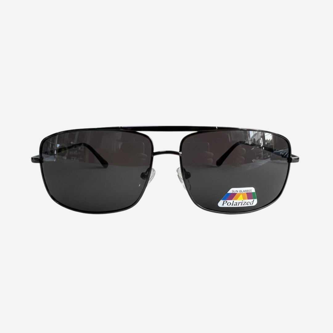 Lentes de Sol Oslo negro para Hombre + estuche