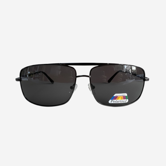 Lentes de Sol Oslo negro para Hombre + estuche