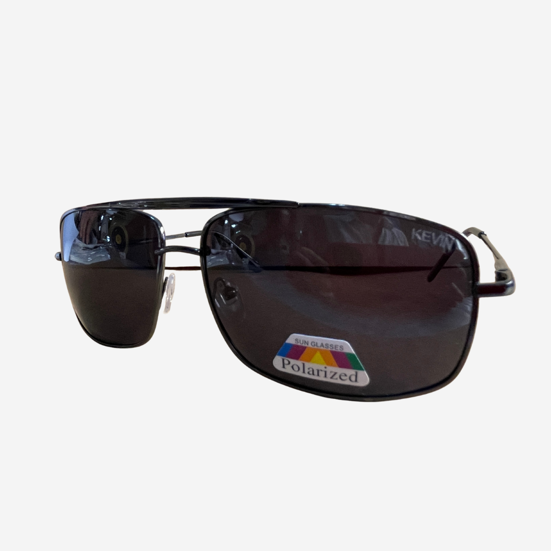 Lentes de Sol Oslo negro para Hombre + estuche