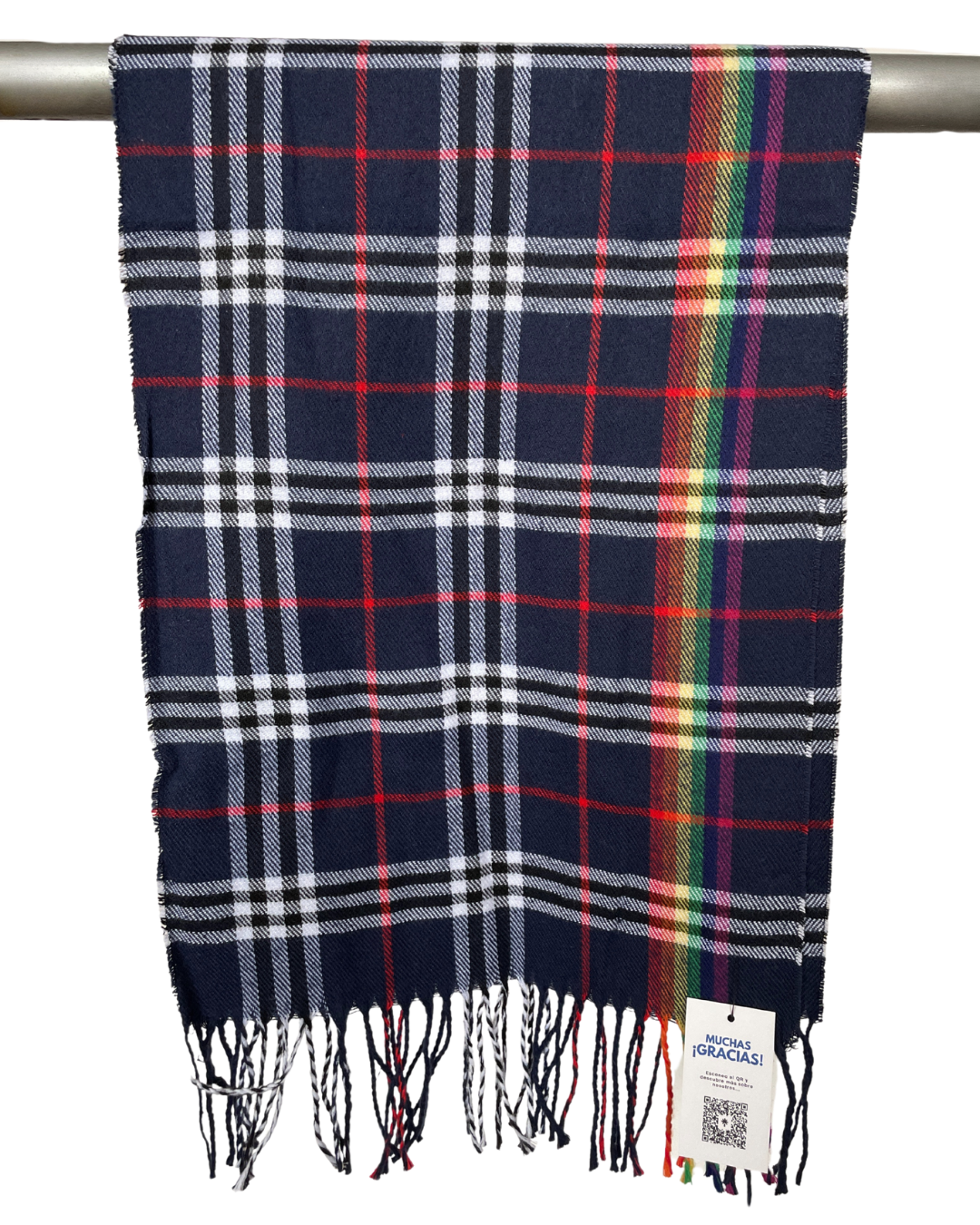 Bufanda Chalina Inti de cuadros Unisex