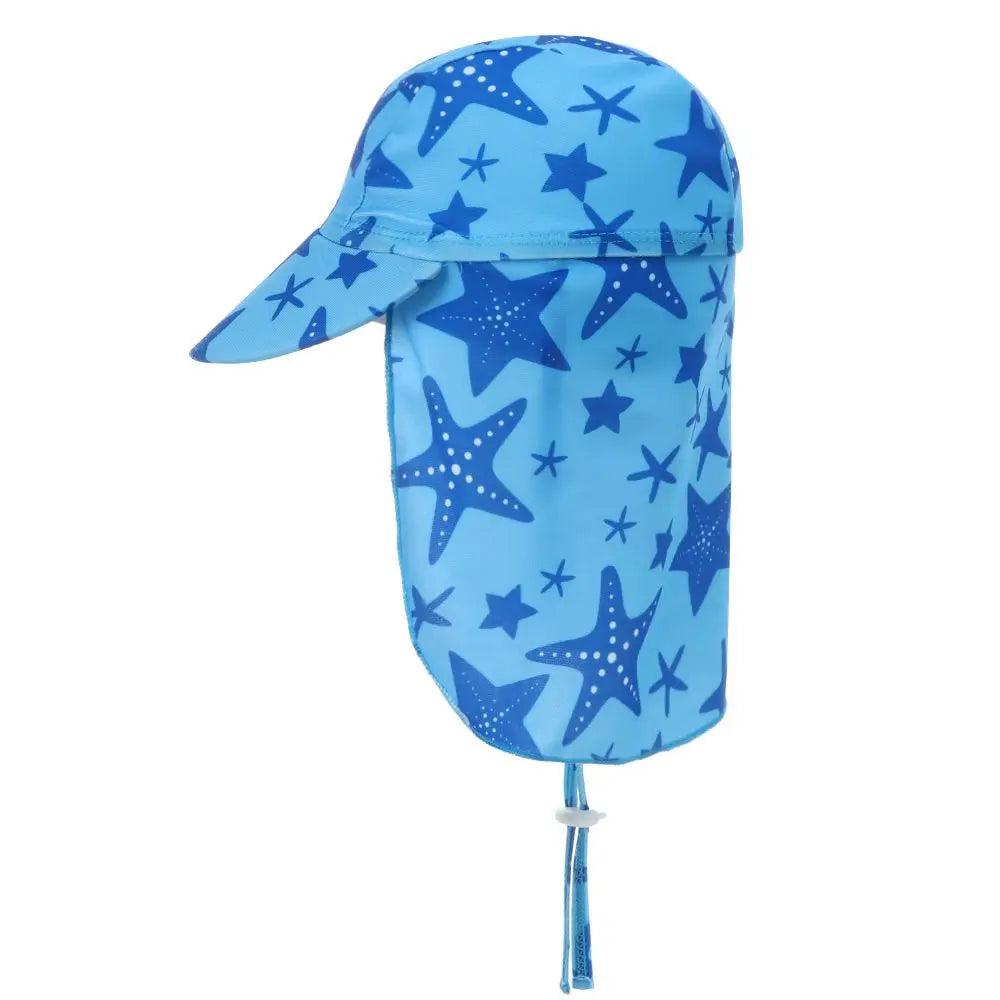 Legionario Estrella Celeste | Gorro Cubrenuca de niños 2 a 6 años 50cm a 54 cm