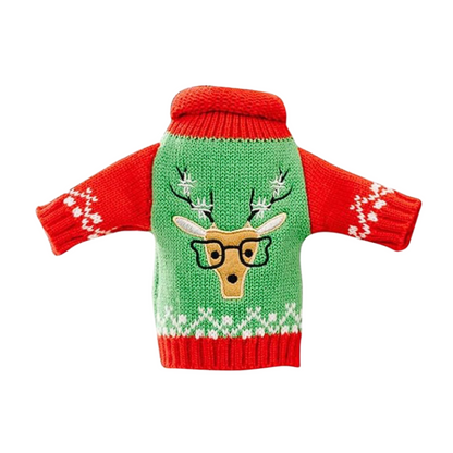 Ropa para Vino Adorno Navideño Modelo Rodolfo