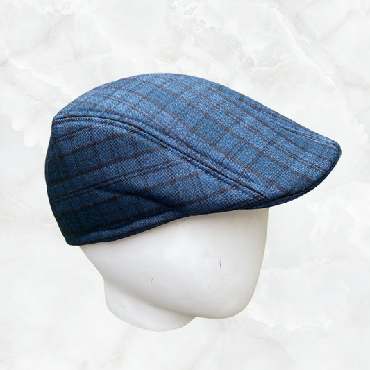 Boina Boomer con elástico interno Talla M | Azul