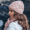 Beanie Rita para Mujer | Rosa Pastel