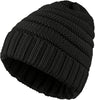 Beanie Mara de lana para mujer - Negro