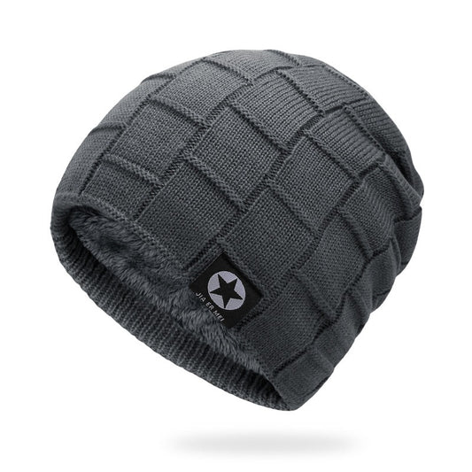 Beanie Nick Forrado en Peluche | Gris
