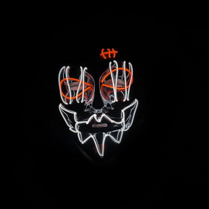 Mascara LED para halloween 2025🎃 / Colores variados