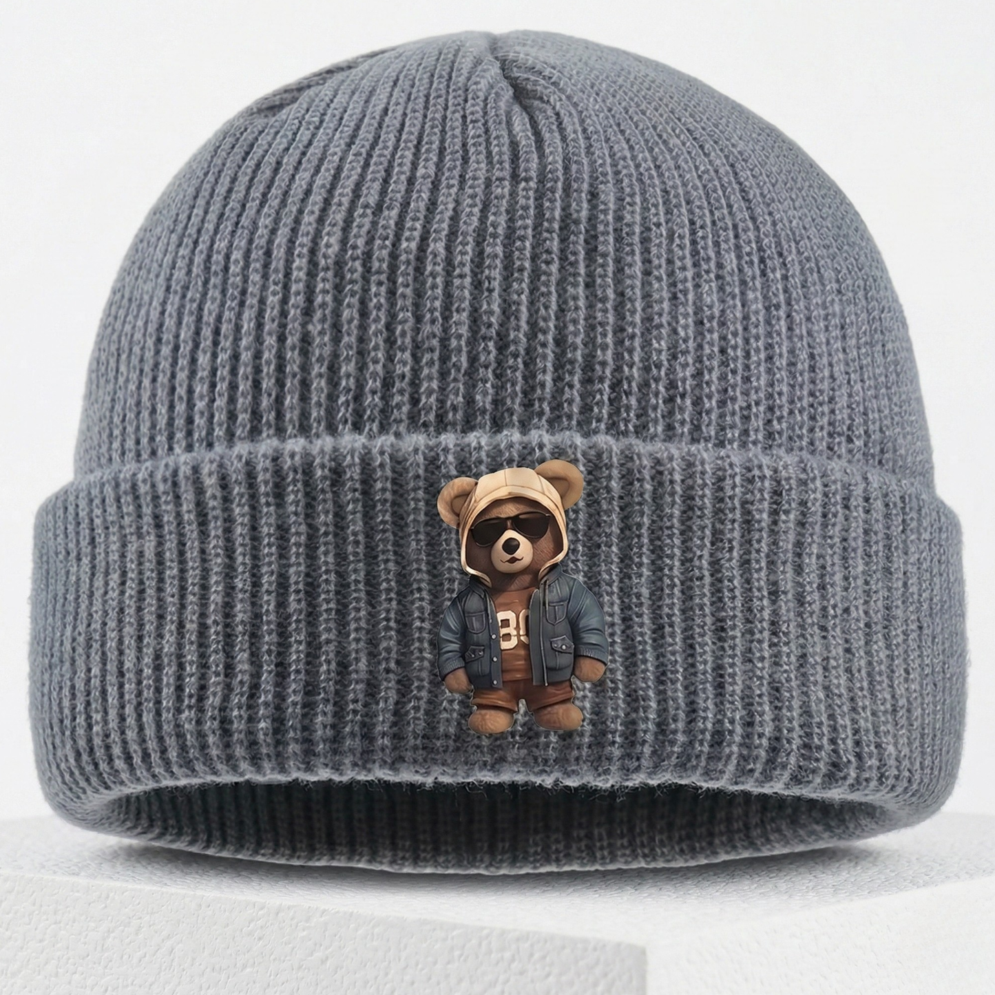Beanie Urban Teddy 56cm: Gorro invierno niño de 4 a 6+ años