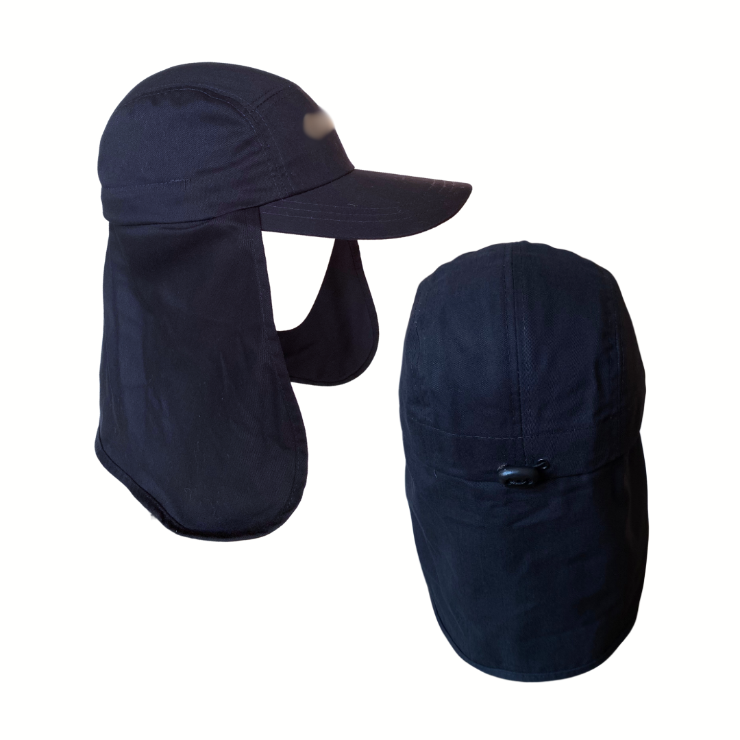 Cubre Nuca Azul Marino - Sombrero Gorro Alta Proteccion Sol