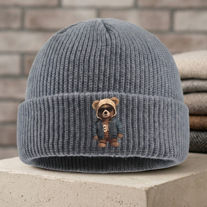 Beanie Urban Teddy 56cm: Gorro invierno niño de 4 a 6+ años