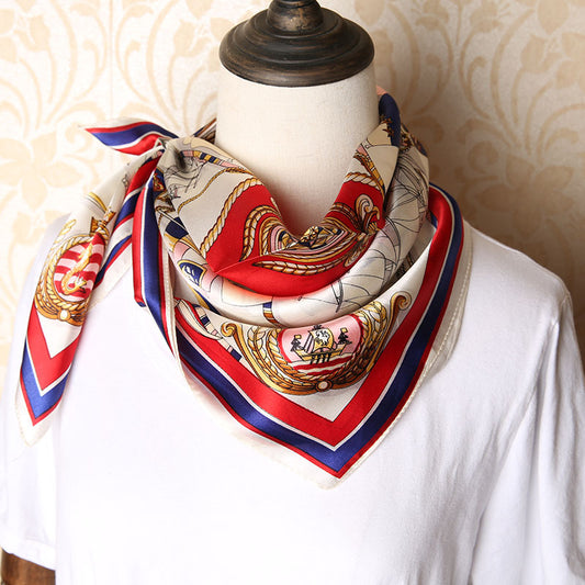 Pañoleta Bandana Pañuelo Accent de 70x70cm CON DETALLE