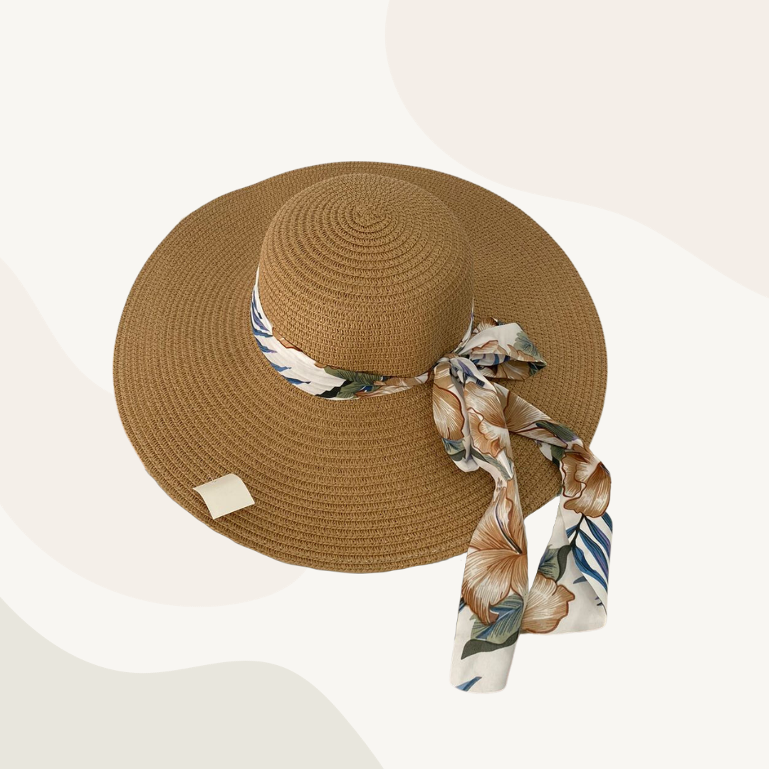 Sombrero de Verano playa Mujer Proteccion UV Modelo Isa - Khaki