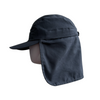 Cargar imagen en el visor de la galería, Sombrero Gorro Alta Proteccion Sol Cubre Nuca - Gris Azul Acero
