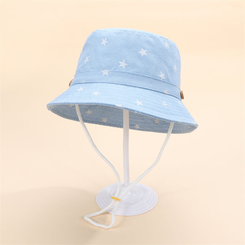 Bucket Hat Mercurio con diseño de estrellas