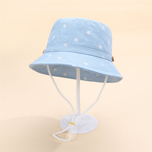 Bucket Hat Mercurio con diseño de estrellas