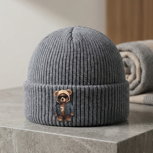 Beanie Urban Teddy 56cm: Gorro invierno niño de 4 a 6+ años