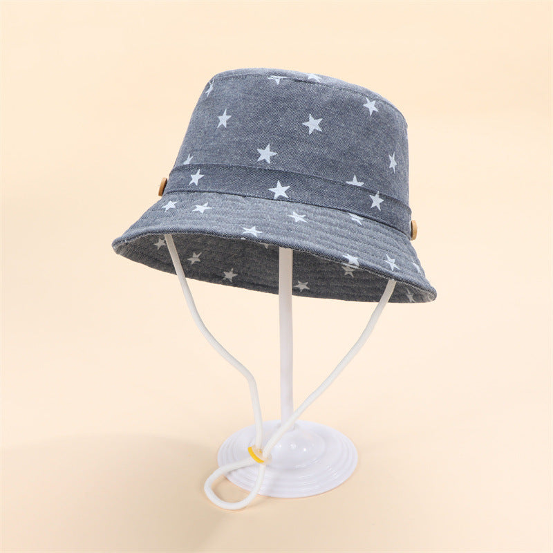 Bucket Hat Mercurio Azul de 50cm: Para Bebe/Niño de 9 meses a 2 años