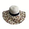 Sombrero de verano Animal print - Beige