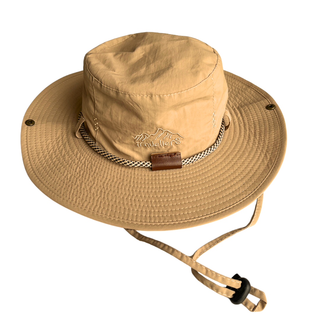 Sombrero Travellers Safari de pesca Impermeable - Beige