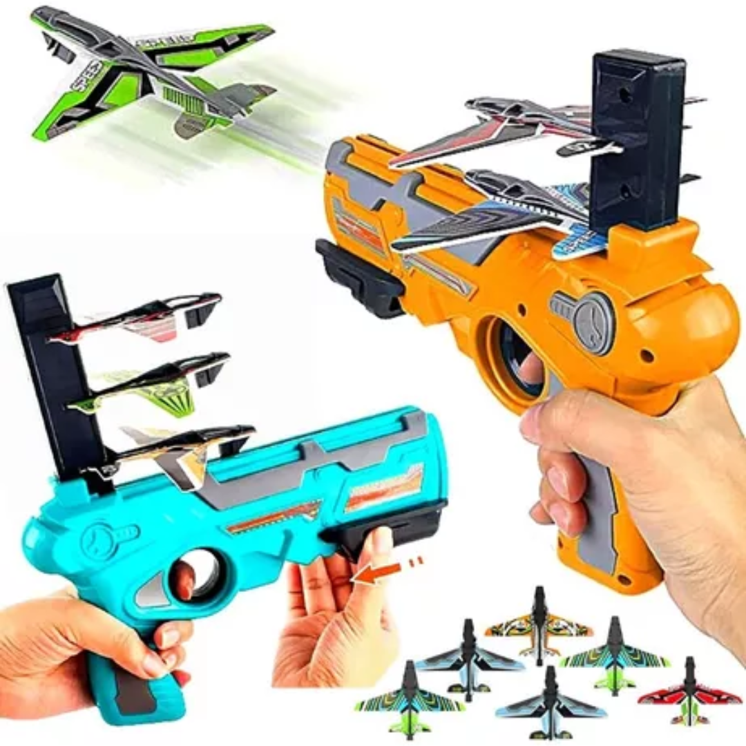 FlyGo™ Pistola de juguete Lanza Aviones Pro Max