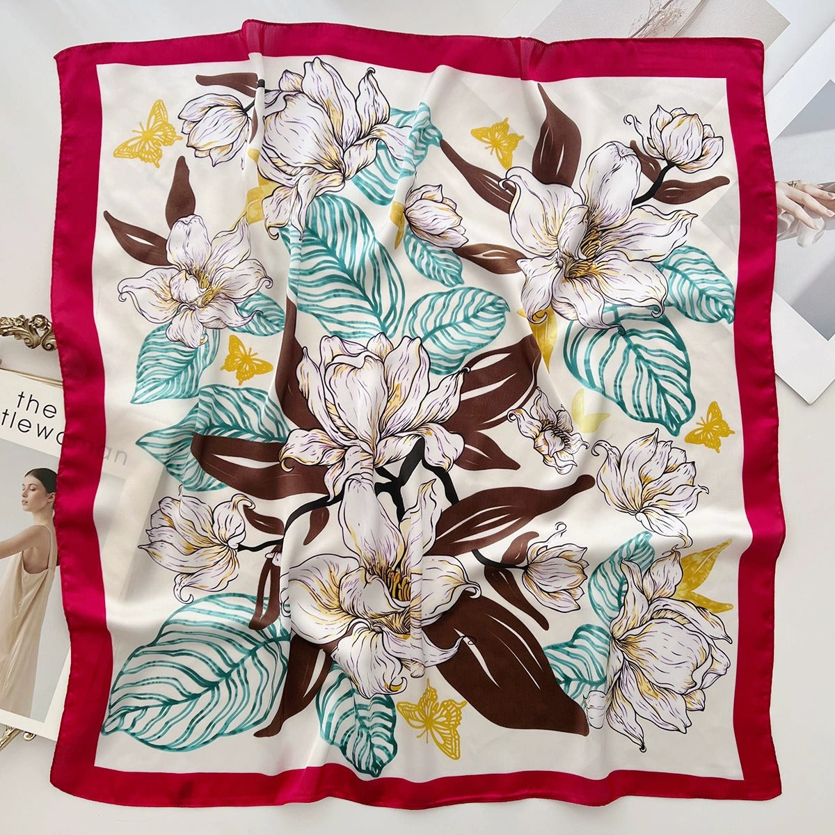 Pañoleta Bandana Pañuelo Arabella de 70x70 cm