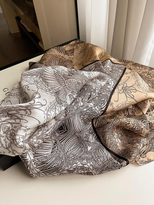 Pañoleta Bandana Pañuelo Bastet de 90x90cm