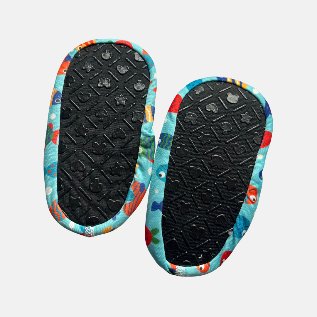 Medias acuáticas Bastian #8 para bebe niño (1-2 años): Zapatillas para el Agua
