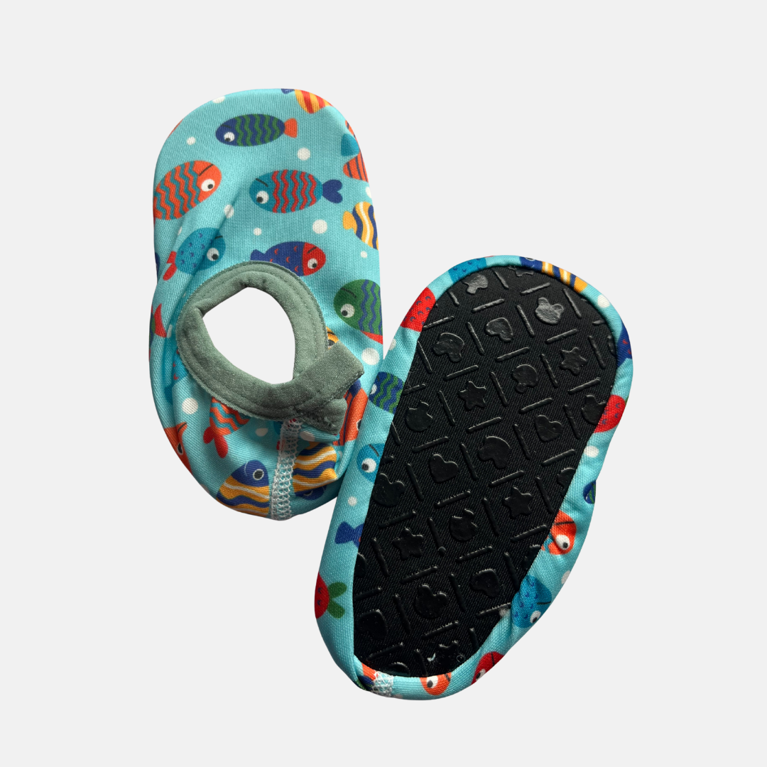 Medias acuáticas Bastian #8 para bebe niño (1-2 años): Zapatillas para el Agua