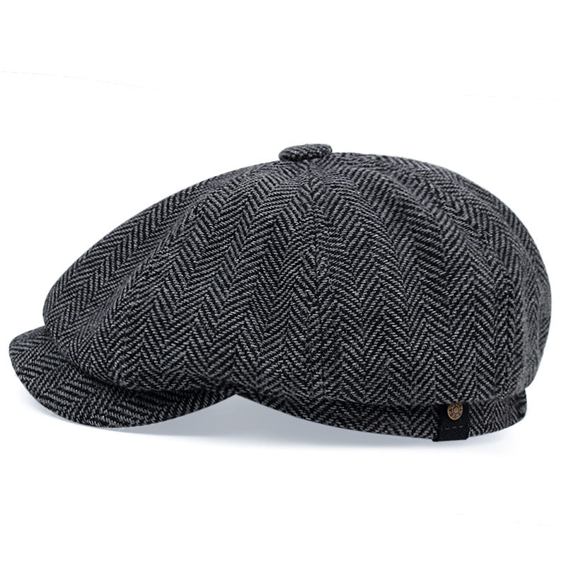 Boina Beck Jaspeado Talla L | Gris Oscuro