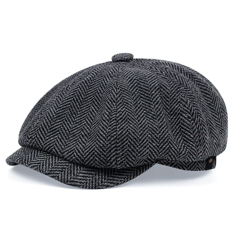 Boina Beck Jaspeado Talla L | Gris Oscuro