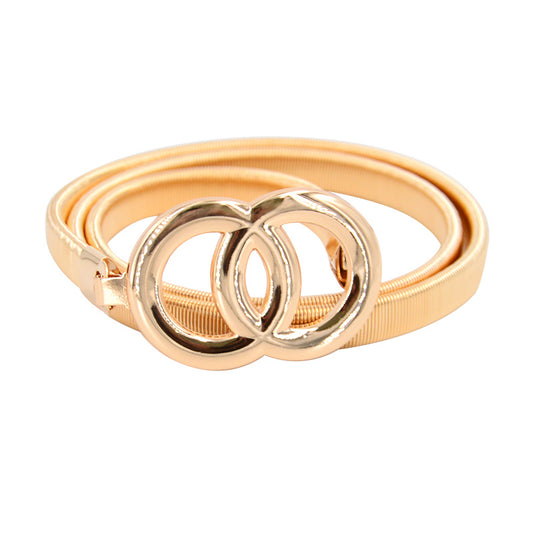 Cinturón Correa Elástica Bella para Mujer