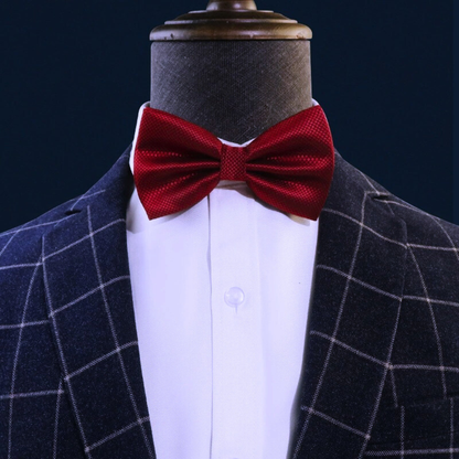 Corbata Elegante Michi Adulto | Berlin Rojo Oscuro