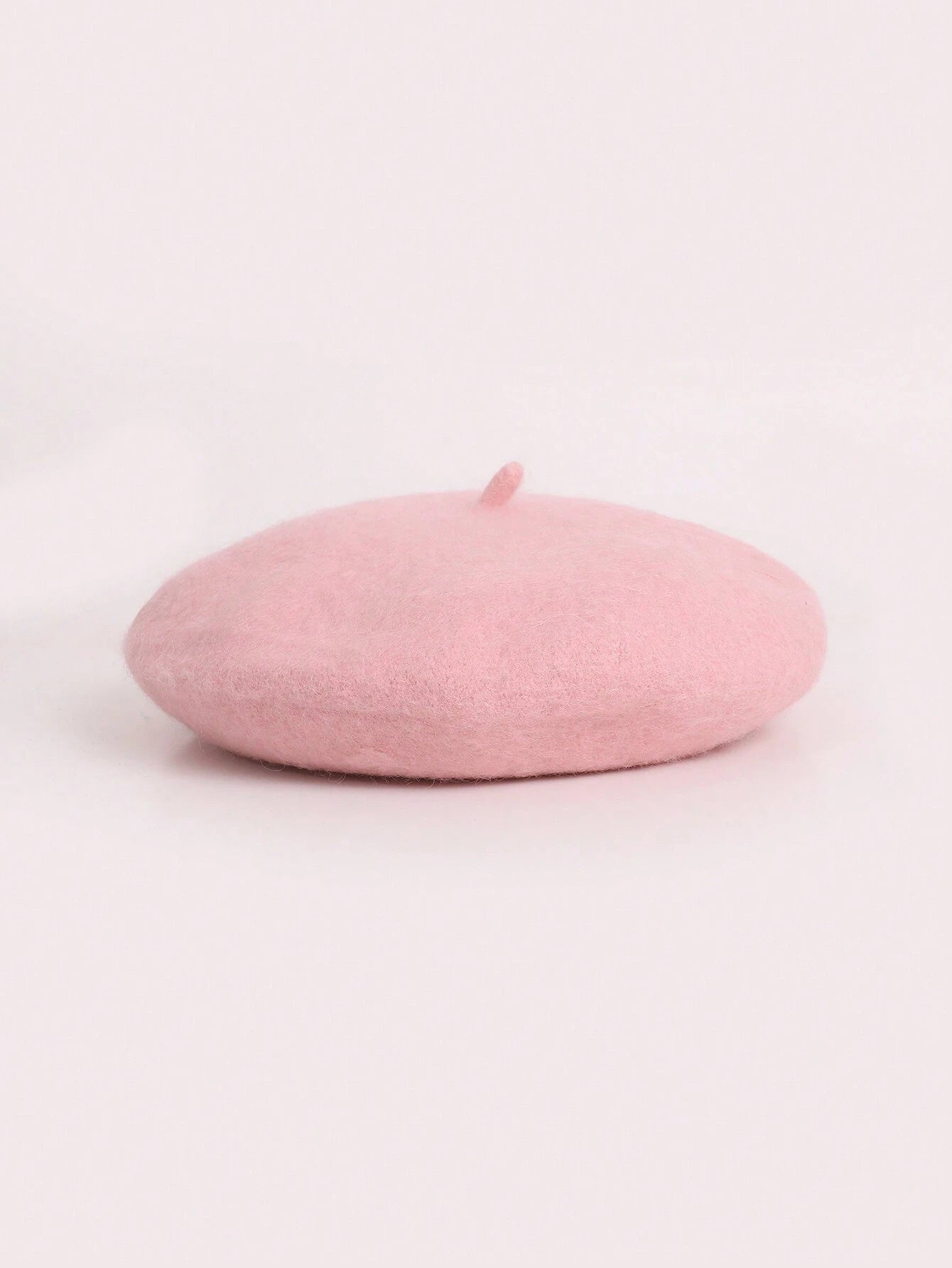 Boina Francesa de Lana para Mujer | Rosa Bebé