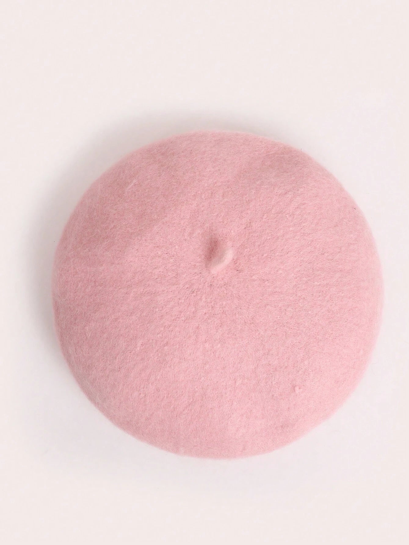 Boina Francesa de Lana para Mujer | Rosa Bebé