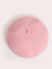Boina Francesa de Lana para Mujer | Rosa Bebé