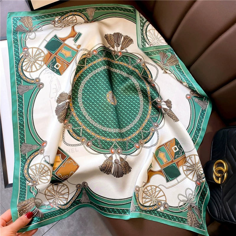 Pañoleta Bandana Pañuelo Brielle de 70x70 cm