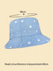 Cargar imagen en el visor de la galería, Mercurio Celeste - 50cm - Gorra Bebe Niño Bucket Hat