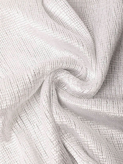 Chal Serena Regulable con flecos | Blanco