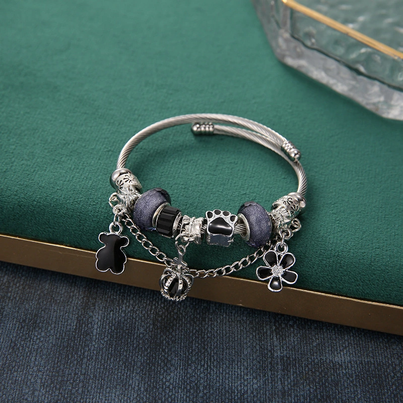 Pulsera Estilo Pandora Touse Azul