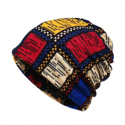 Beanie Cuellera 2 en 1 CheckBlend | Multicolor
