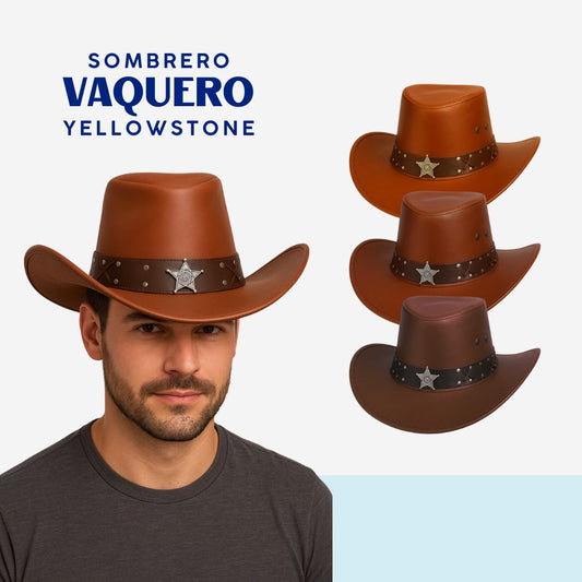 Sombrero Vaquero Yellowstone de Rodeo