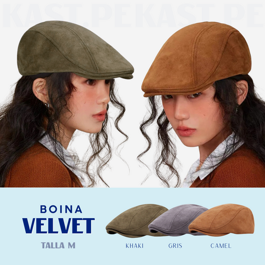 Boina Velvet de Gamuza Talla M