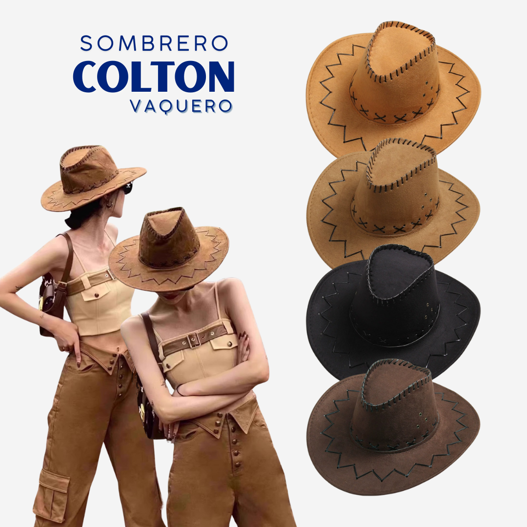 Sombrero Vaquero Colton de Rodeo