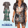 Kimono Floralis Cardigan con estampado floral