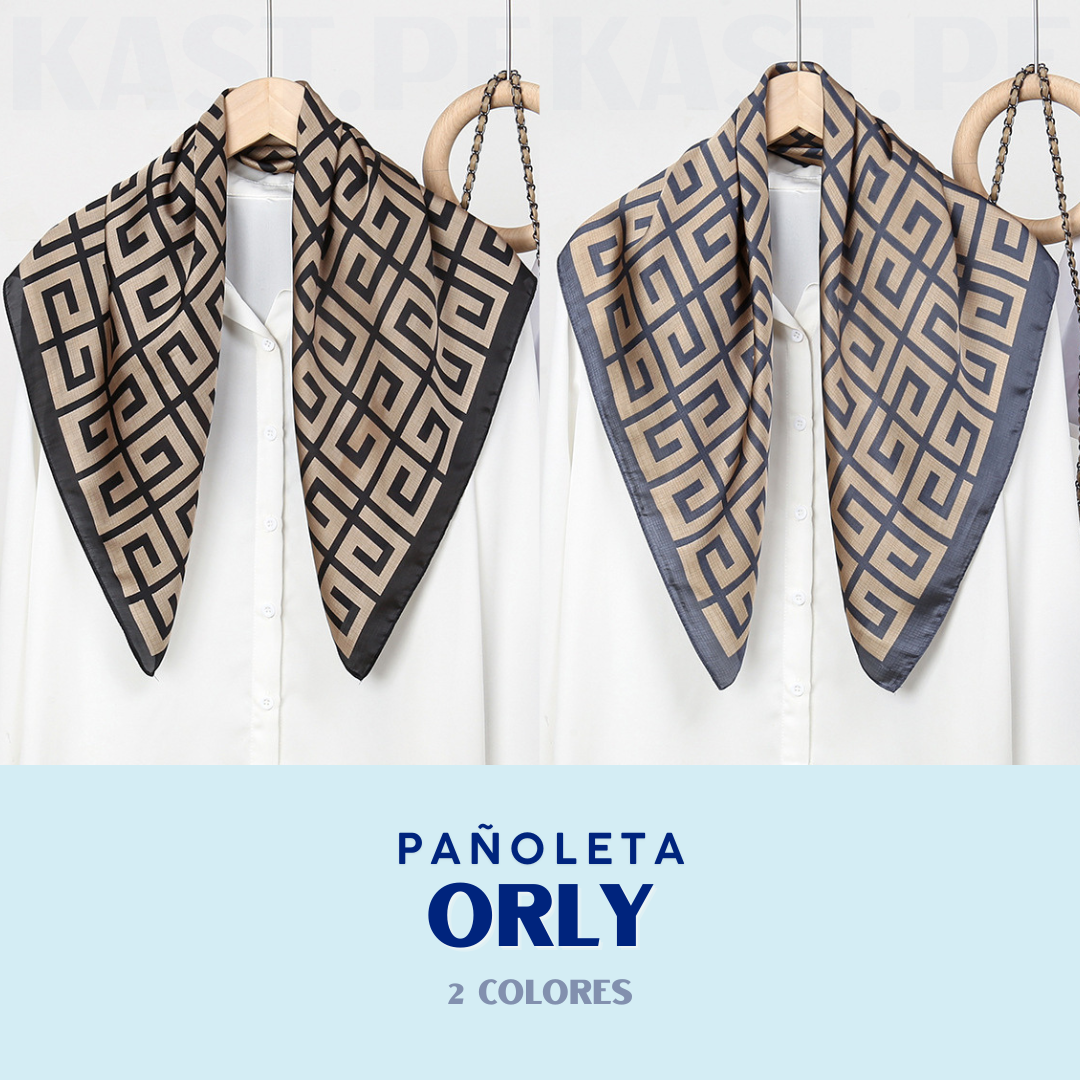 Pañoleta Bandana Pañuelo Orly 70x70 cm