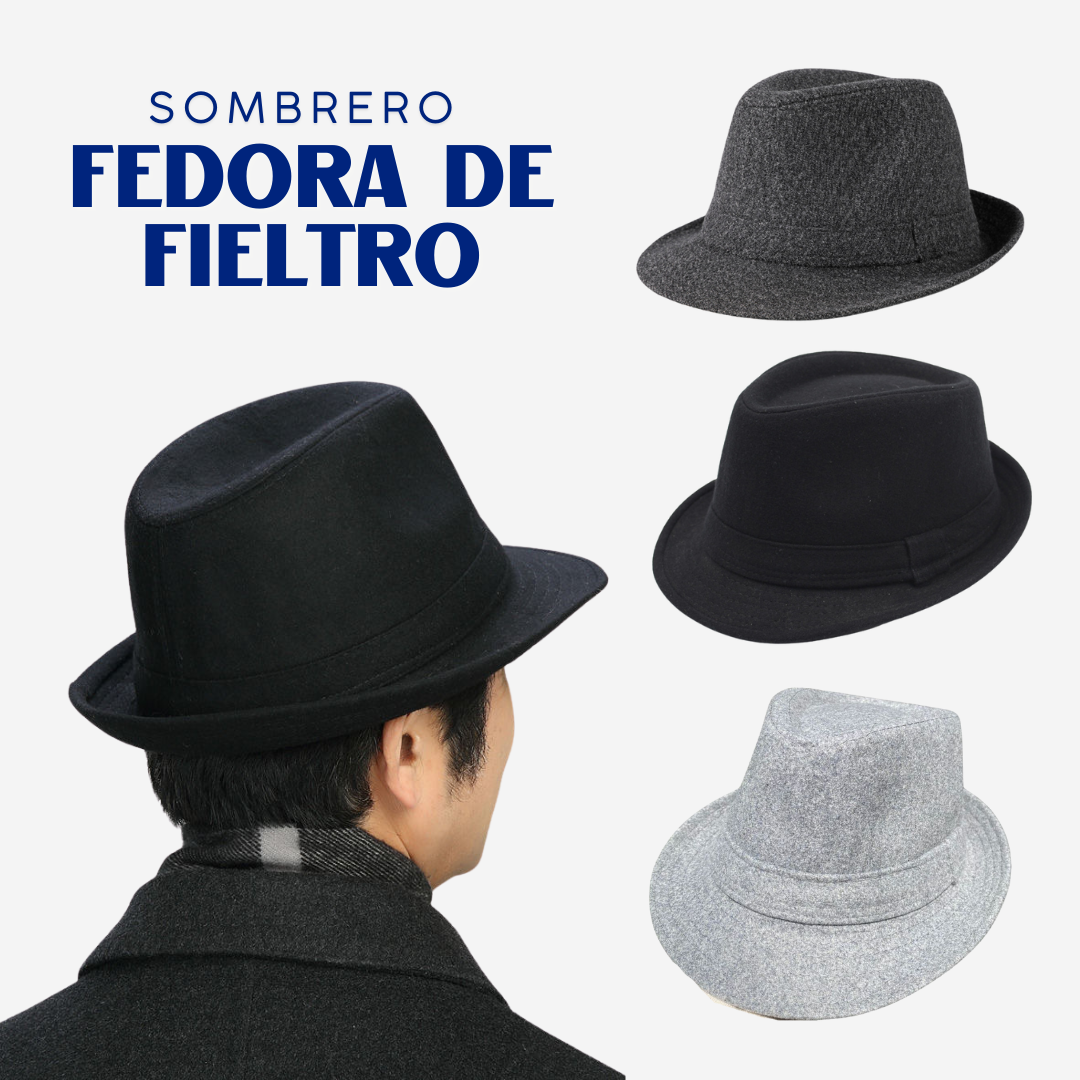 Fedora de Fieltro para hombre