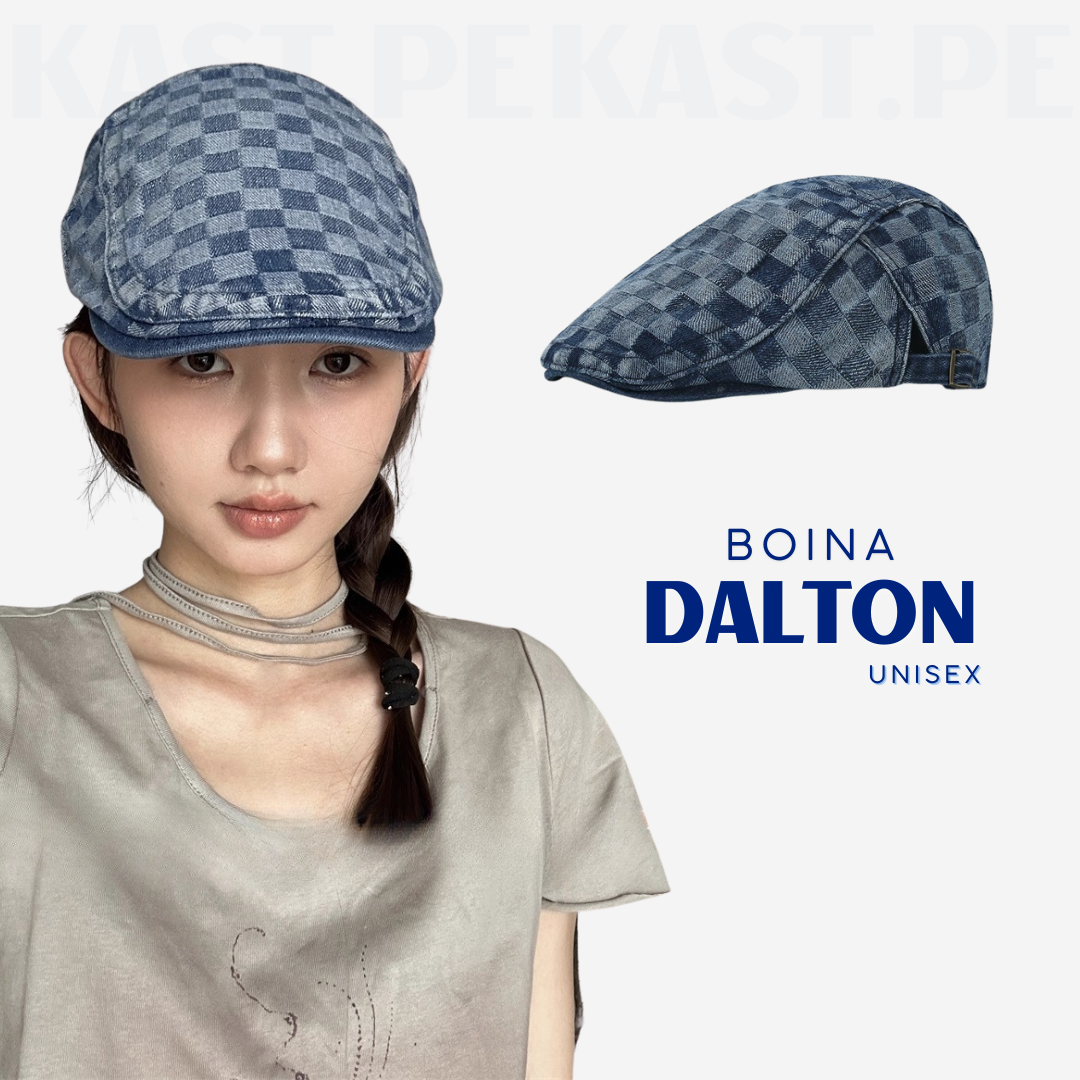 Boina Dalton Denim Azul Oscuro Unisex