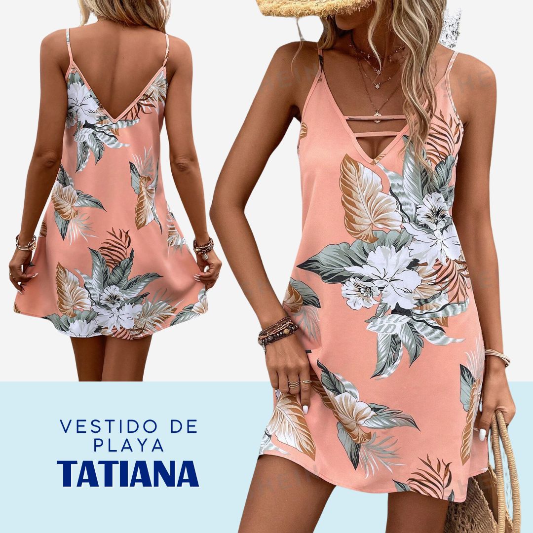 Vestido Tatiana con Estampado Floreado – Talla S