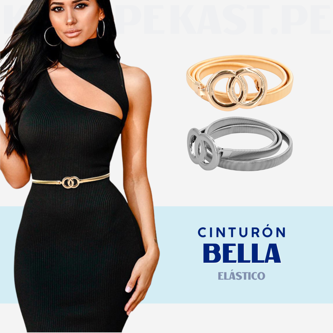 Cinturón Correa Elástica Bella para Mujer