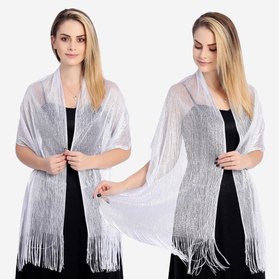Chal Alisa Flecos de Hilo | Blanco